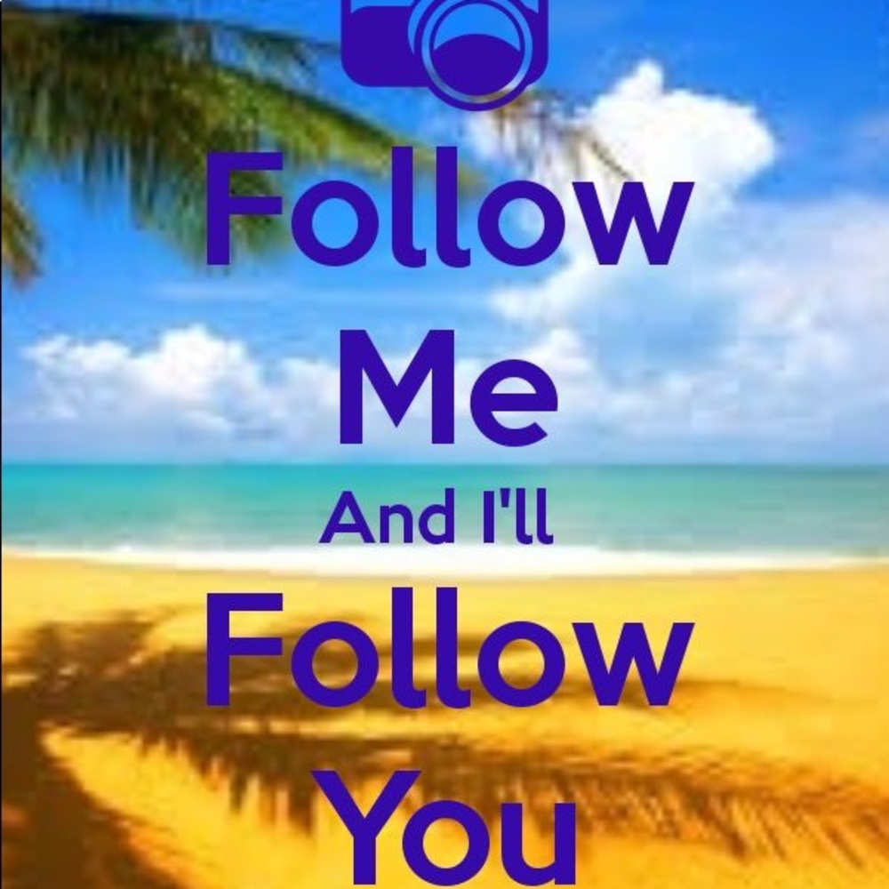 Follow me and I’ll follow you back!